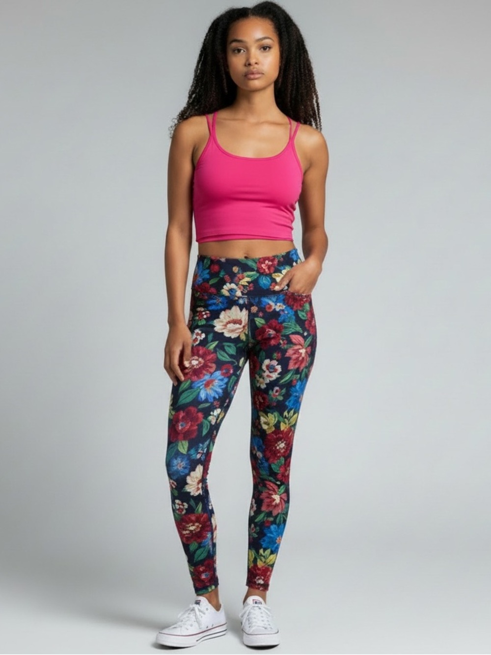 Danskin Pink Double-Strap Bralette size large